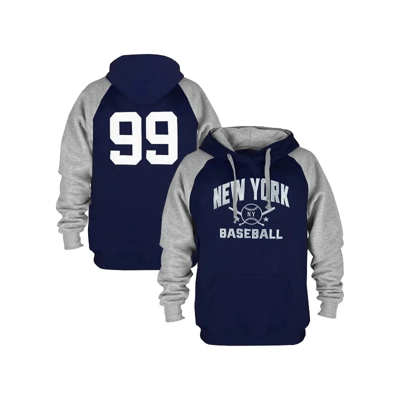 Embroidery York - Embroidered New York #99 Baseball Hoodie