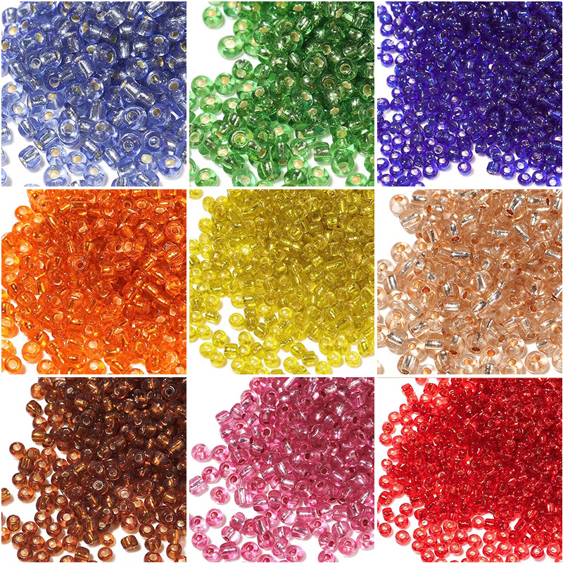 Embroidery Glass Beads - 2 3 4mm Small Glass Seedbeads