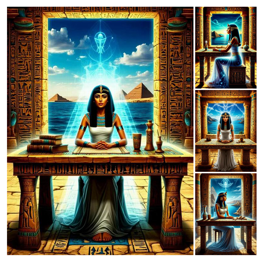 Embroidery In Egypt - Fullcang Diy Diamond Painting New Collection