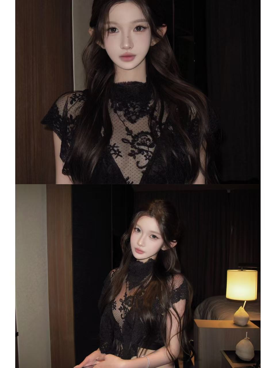 Heavy Embroidery Lace Shirt Wo - Embroidery Knot recension och pris