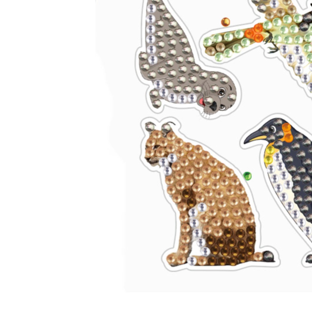 Cartoon Animal Diamond Paintin - Embroidery Ideas For Bags recension och pris