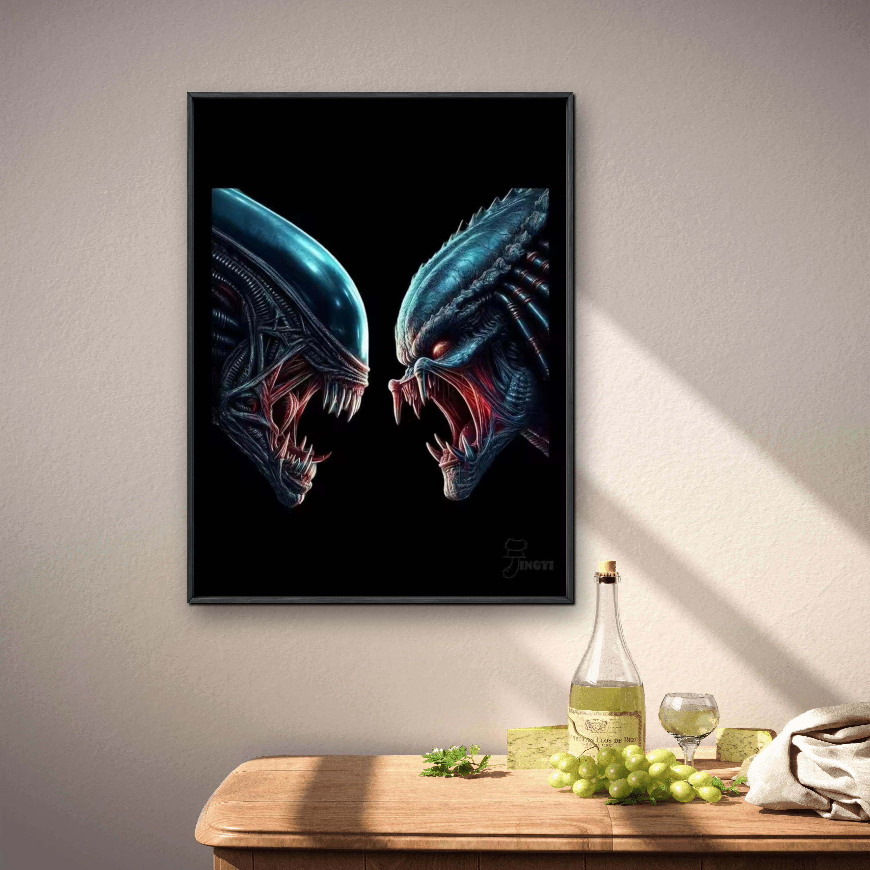 2026 New Alien vs Predator Cha - Embroidery Vs Cross Stitch recension och pris