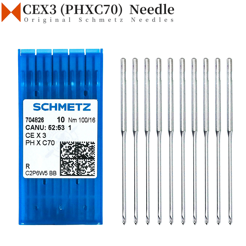 10 PCS CEX3 (PHXC70) Schmetz N - Embroidery Machine China recension och pris