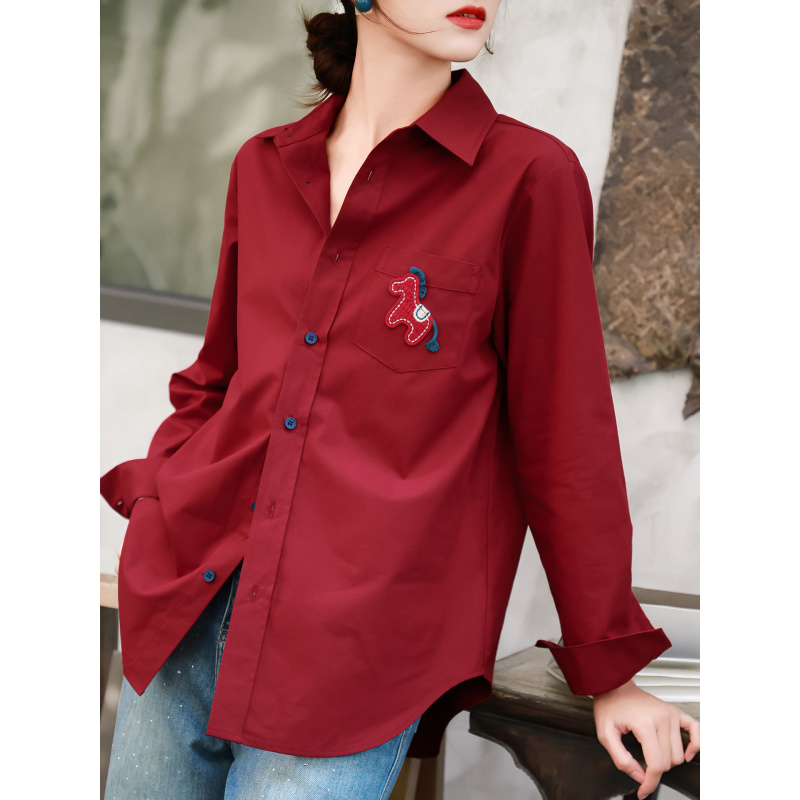 MEXCOCO 2026Spring new stylish - Embroidery Horse recension och pris