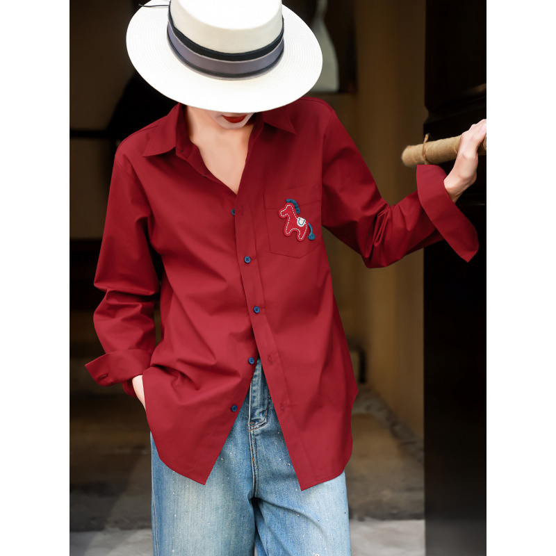 MEXCOCO 2026Spring new stylish - Embroidery Horse recension och pris