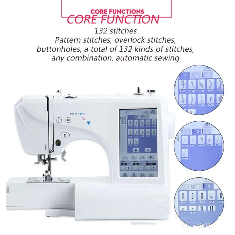 MRS600 Multifunctional Sewing  - Embroidery Machine China recension och pris