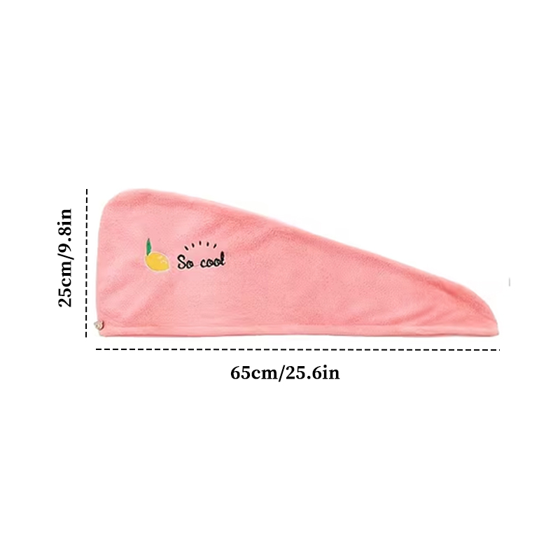 1Pcs Coral Fleece Thickened Ha - Embroidery Towel recension och pris