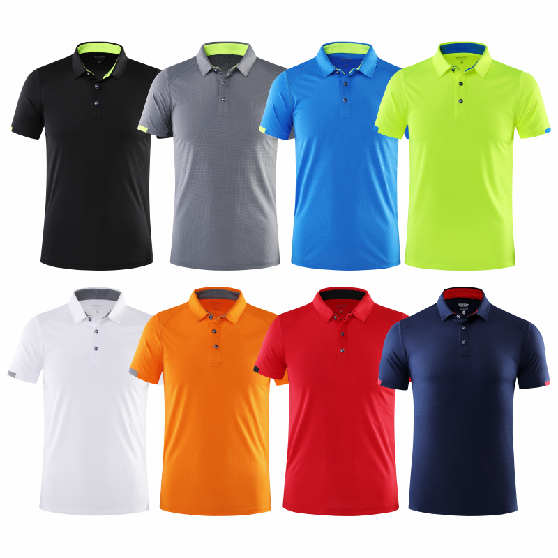 Quick Dry Sports POLO Shirt Fi - Embroidery Design Logo recension och pris