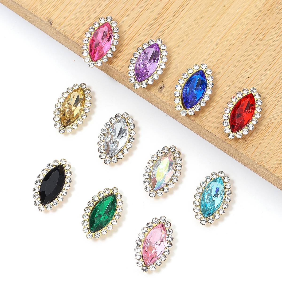 30pcs/lot Acrylic Horse Eye Se - Embroidery Glass Beads recension och pris