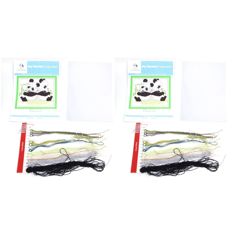 AFOURT-2X New Releases Cross S - Embroidery X Pattern recension och pris