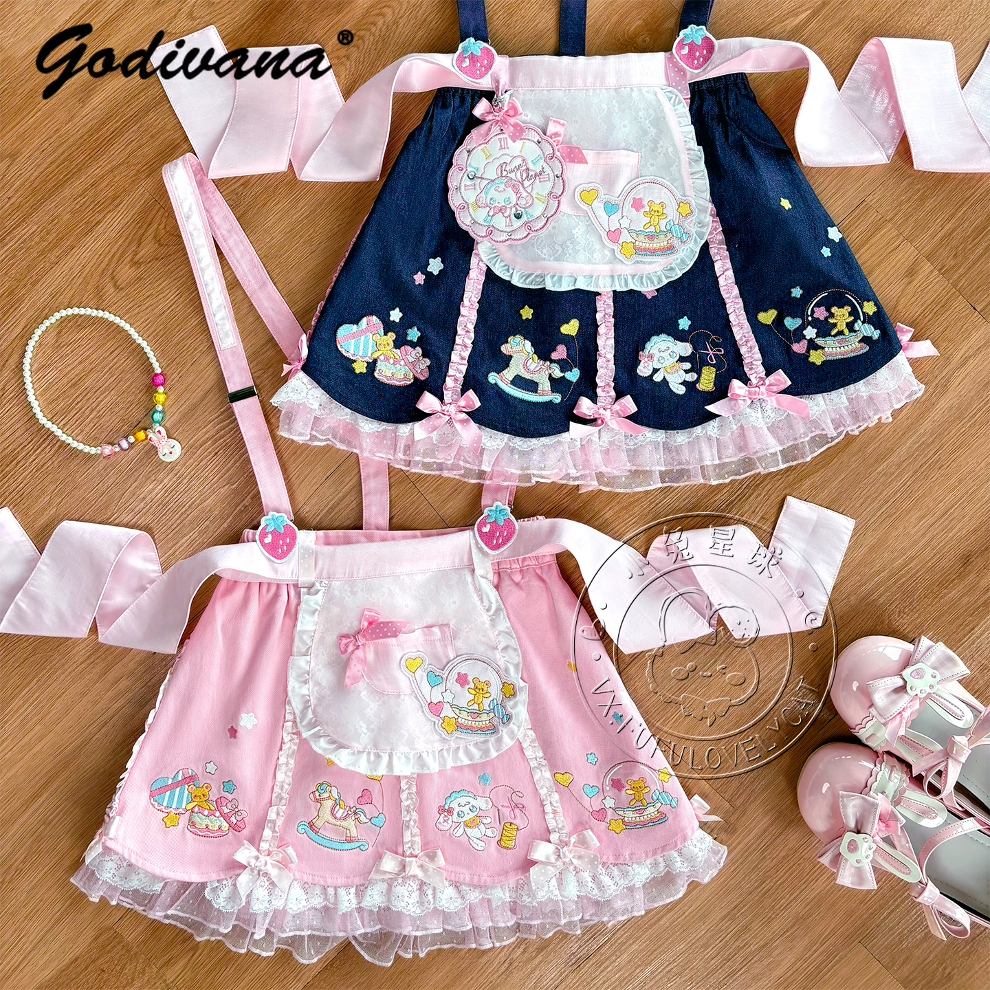 Lolita Daughters Clothes Cute  - Printed Embroidery Kit recension och pris