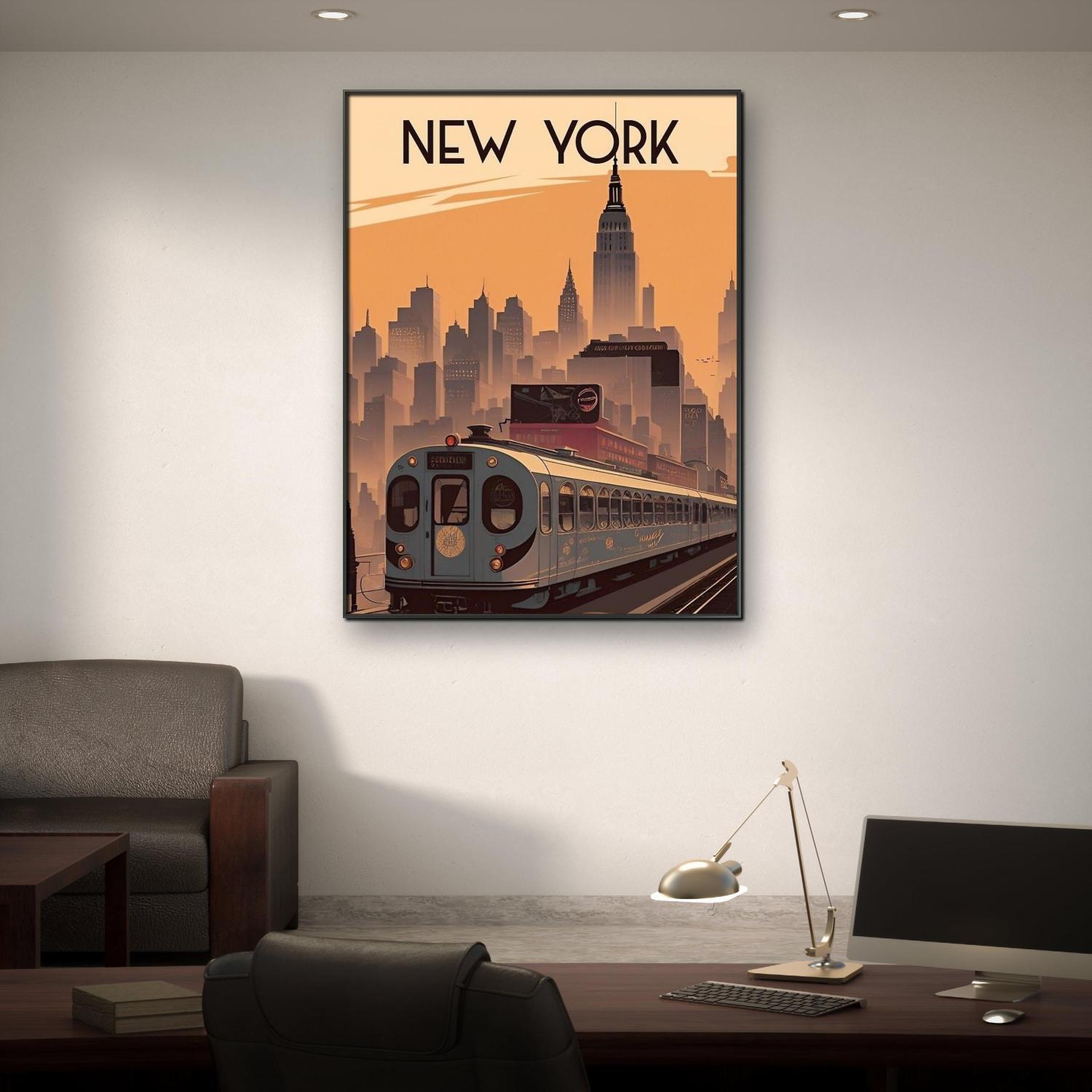 New York City Scenery DIY Diam - Embroidery York recension och pris