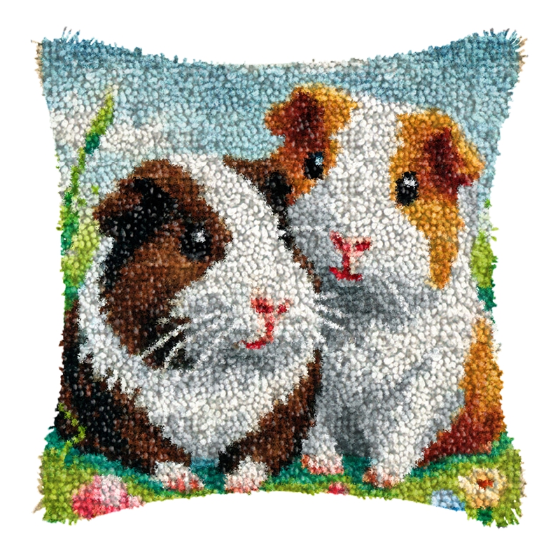 DIY Rabbit Cat Latch Hook Rug  - Embroidery Knot recension och pris