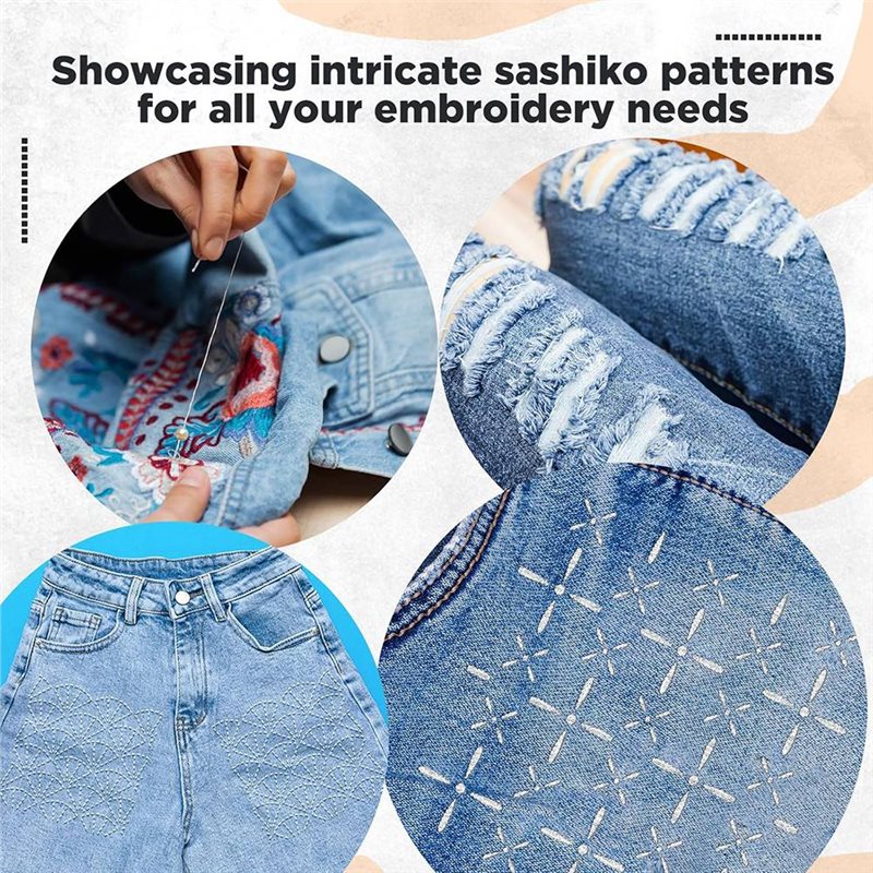 ABBP-30 Pcs Spike Template Ste - Embroidery X Pattern recension och pris