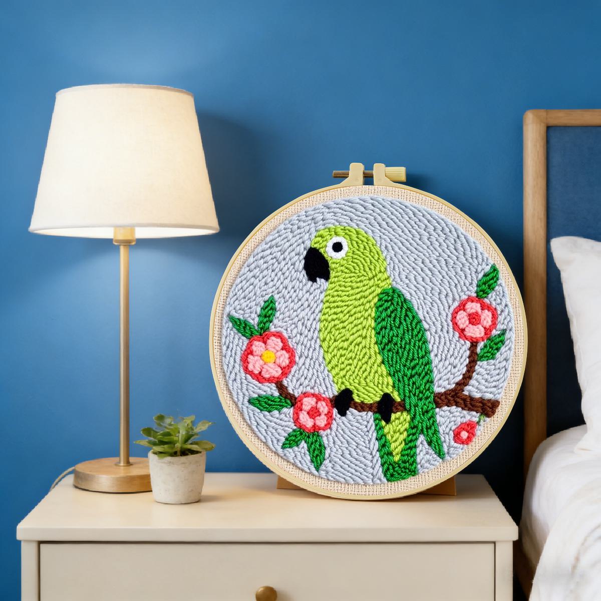 20X20CM/7.87inch Animal - Bird - Printed Embroidery Kit recension och pris