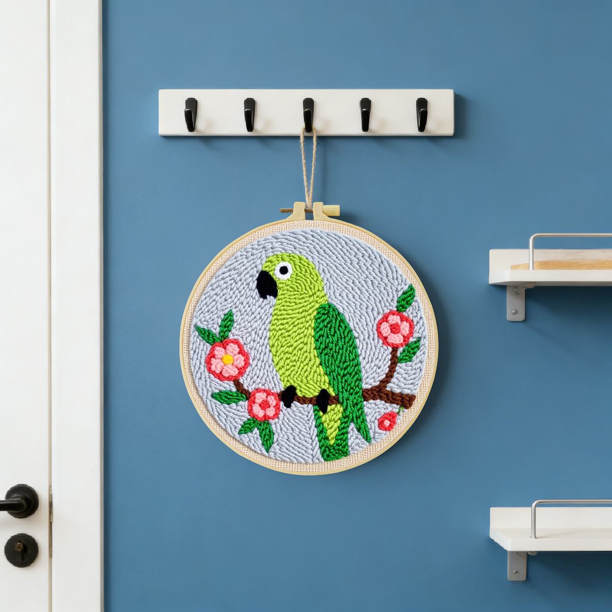 20X20CM/7.87inch Animal - Bird - Printed Embroidery Kit recension och pris