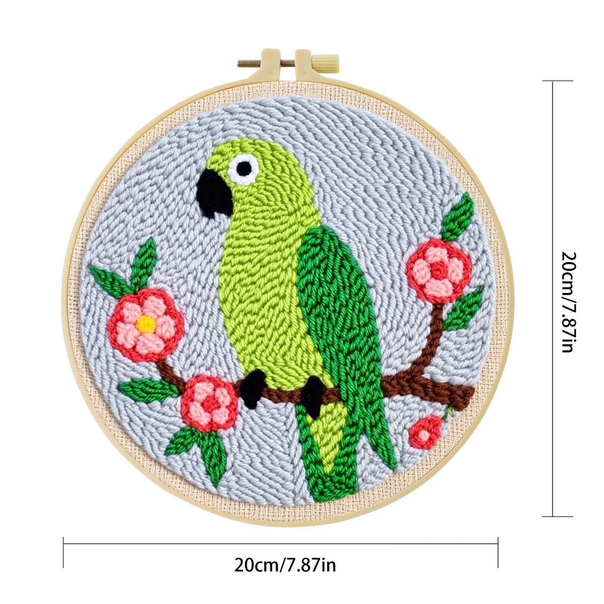 20X20CM/7.87inch Animal - Bird - Printed Embroidery Kit recension och pris