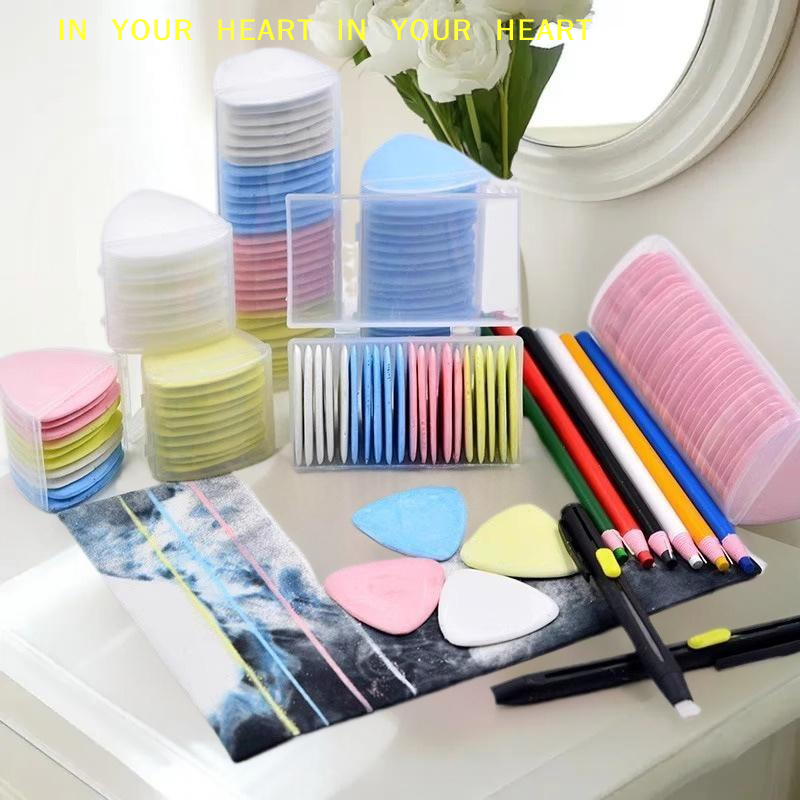 【X】Colorful Erasable Tailor Ch - Embroidery X Pattern recension och pris