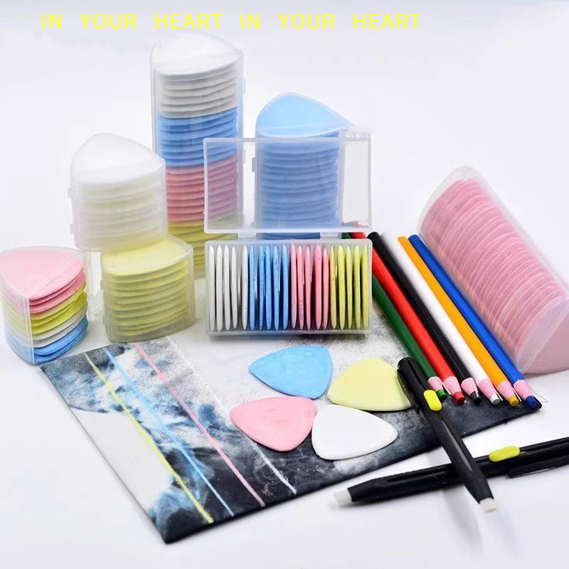 【X】Colorful Erasable Tailor Ch - Embroidery X Pattern recension och pris