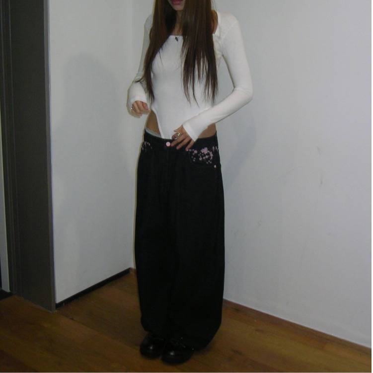 Sakura Embroidery High Waist W - Embroidery Jeans Sakura recension och pris