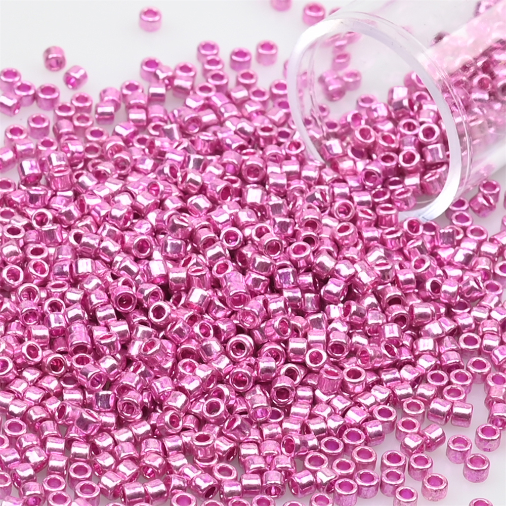 1200Pcs/Tube Metallic Japan Be - Embroidery Glass Beads recension och pris