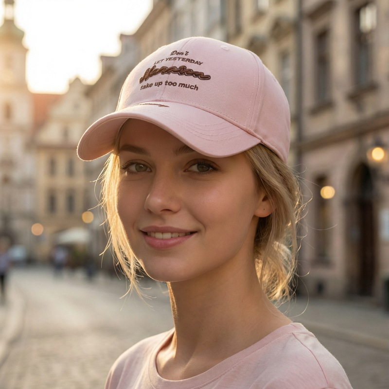 Unisex All-Season Cotton Baseb - Embroidery Font Free recension och pris