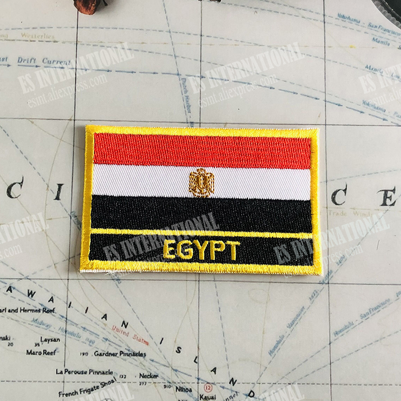 EGYPT  National Flag Embroider - Embroidery In Egypt recension och pris