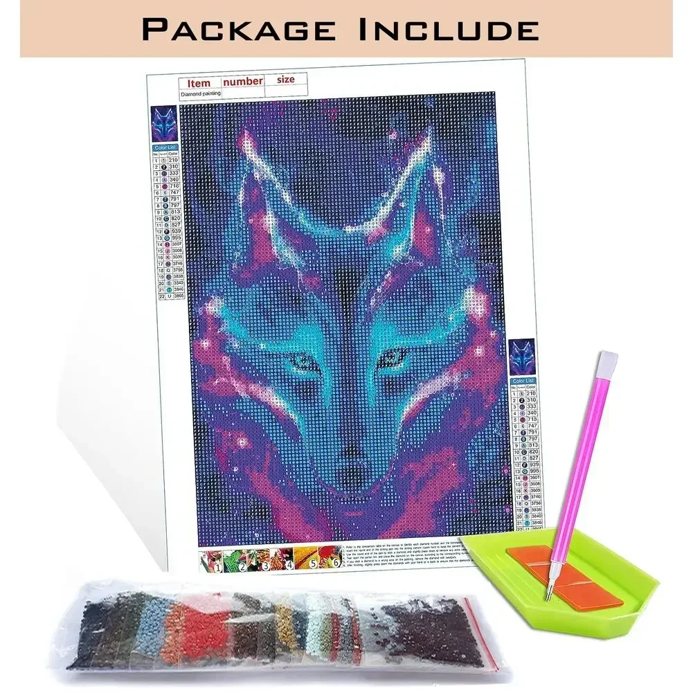 1pc frameless Diamond Painting - Embroidery In Egypt recension och pris