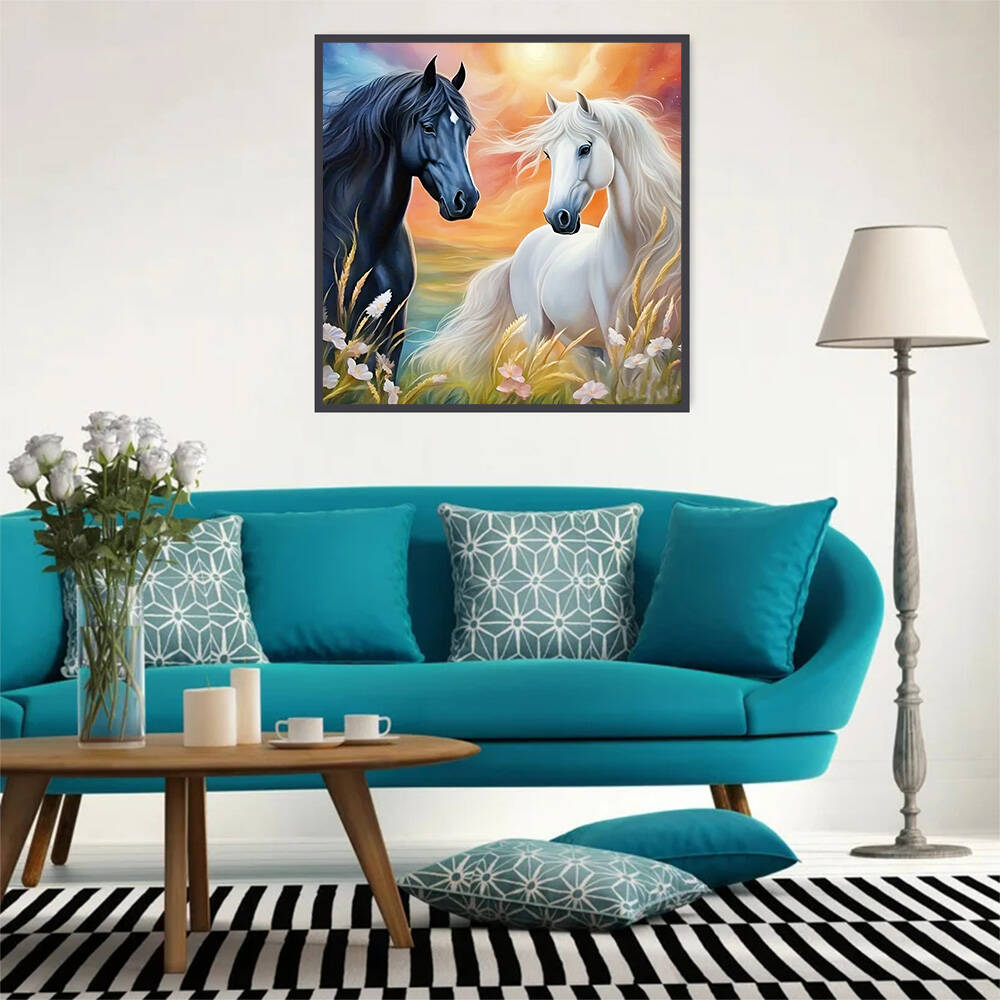 HUACAN New Collection Diamond  - Embroidery Horse recension och pris