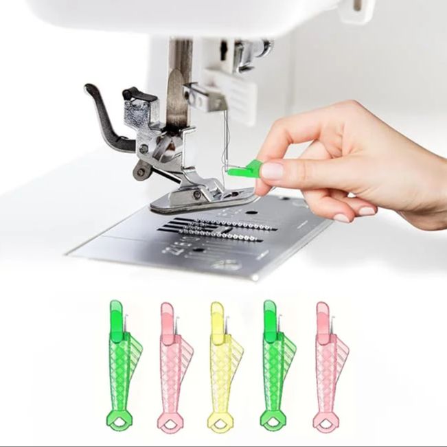 5pcs Random Colors, Fish Type  - Embroidery Fonts recension och pris
