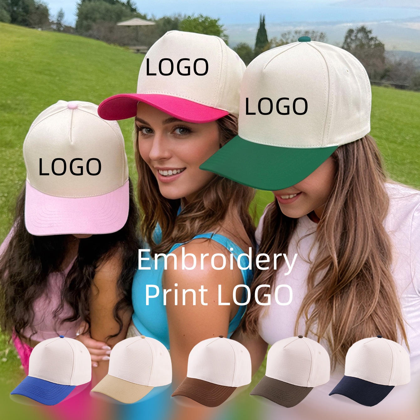 5Panel Unisex Custom Embroider - Embroidery Design Logo recension och pris