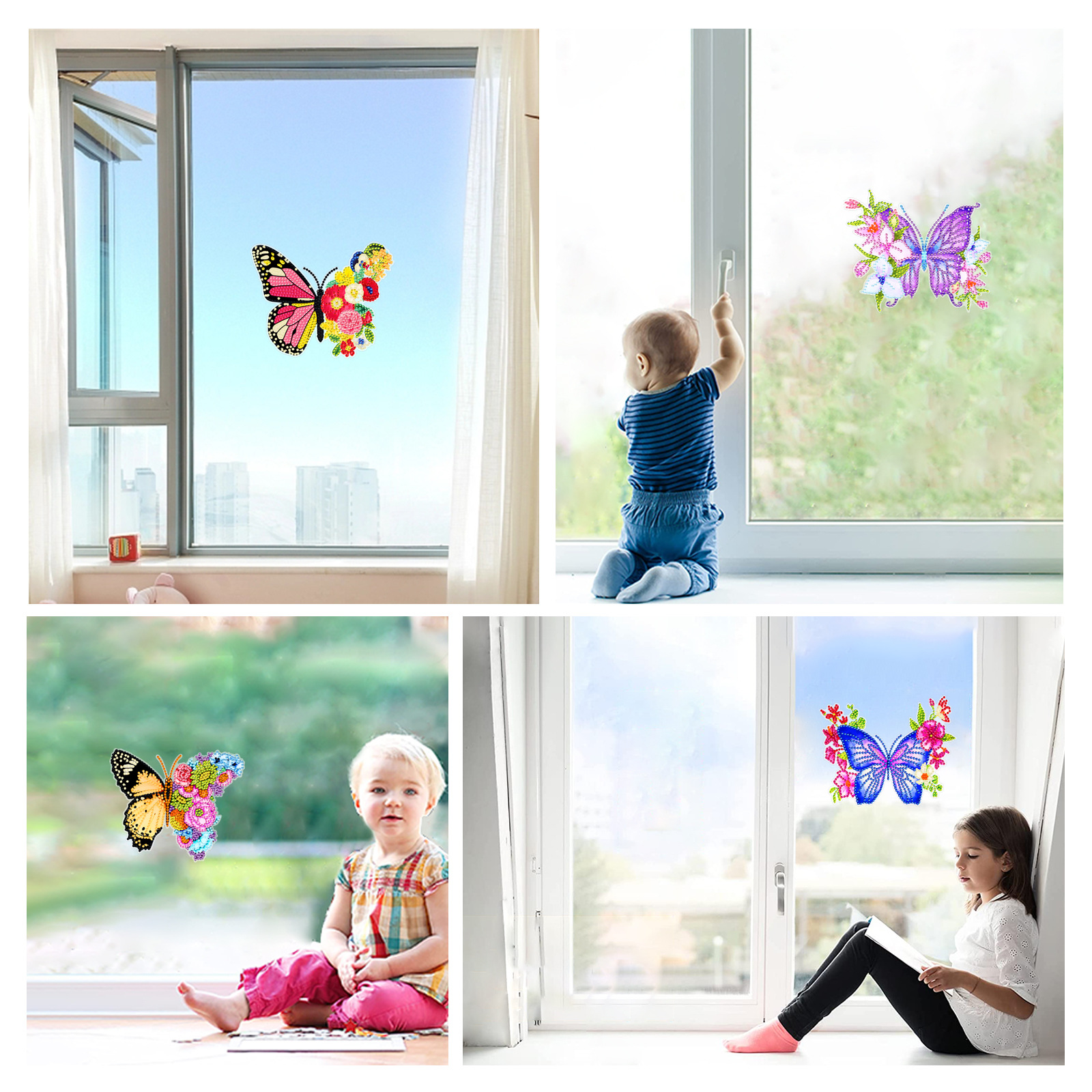 Cartoon Butterfly Diamond Pain - Embroidery Ideas For Bags recension och pris