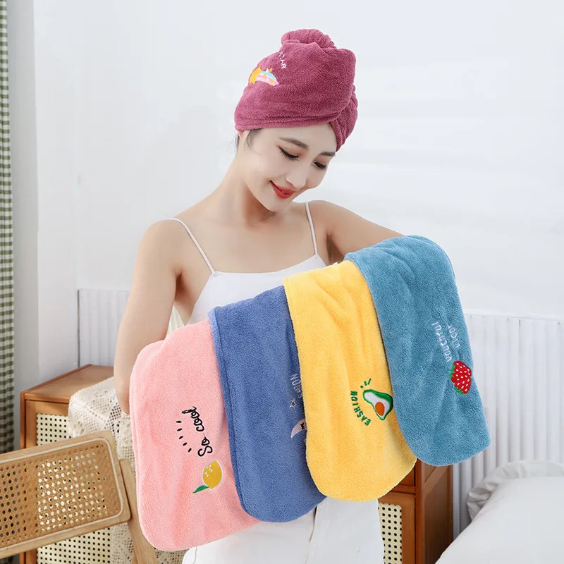 1Pcs Embroidery Style Hair Dry - Embroidery Towel recension och pris