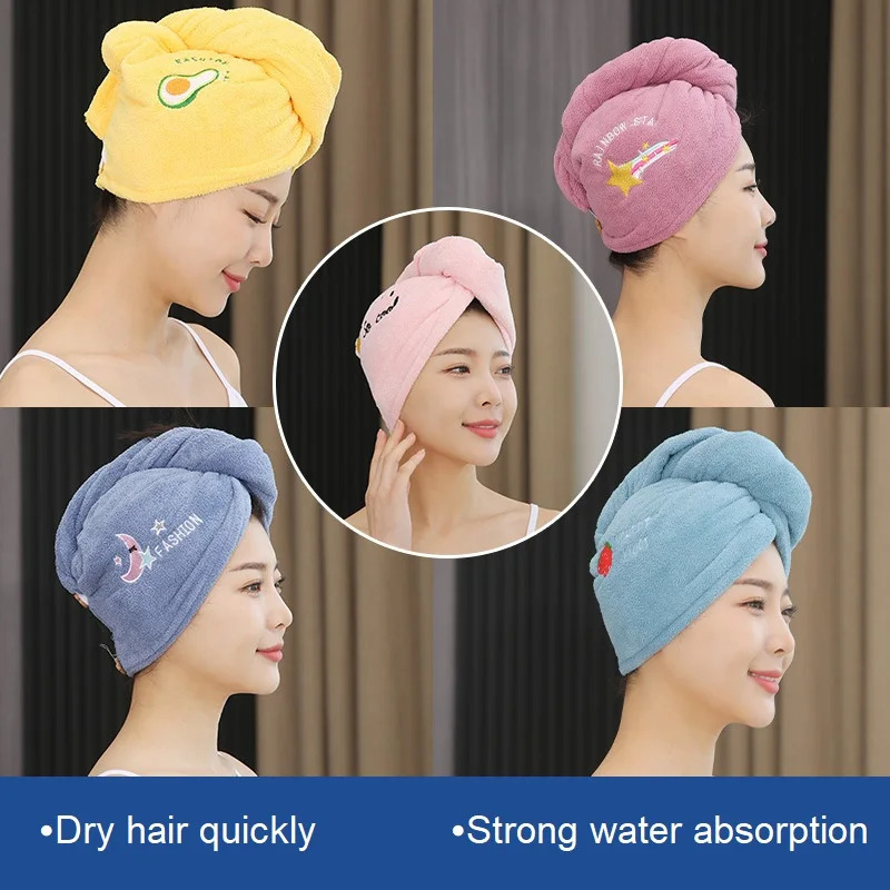1Pcs Embroidery Style Hair Dry - Embroidery Towel recension och pris