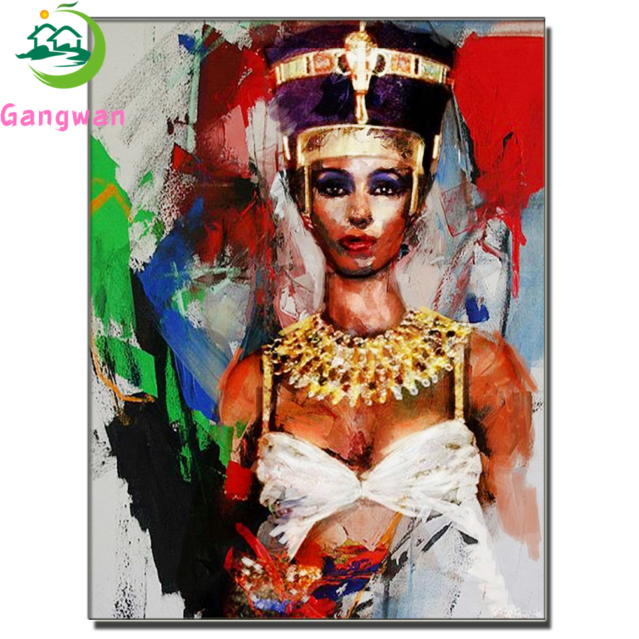 Ancient Egypt queen Full drill - Embroidery In Egypt recension och pris