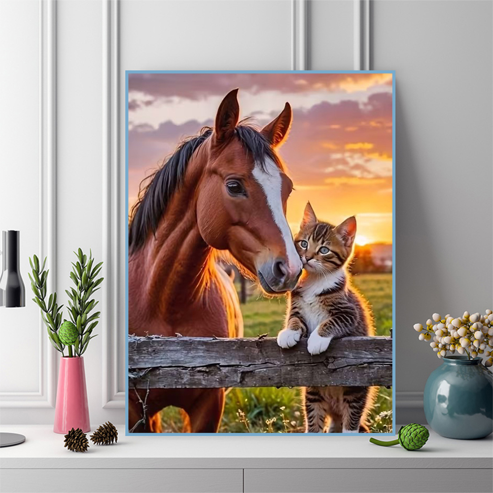 Momoart Diamond Mosaic Horse A - Embroidery Horse recension och pris