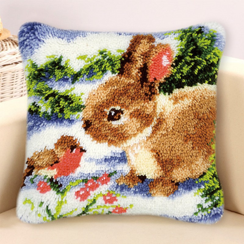Rabbit Horse Latch Hook Kits S - Embroidery Horse recension och pris