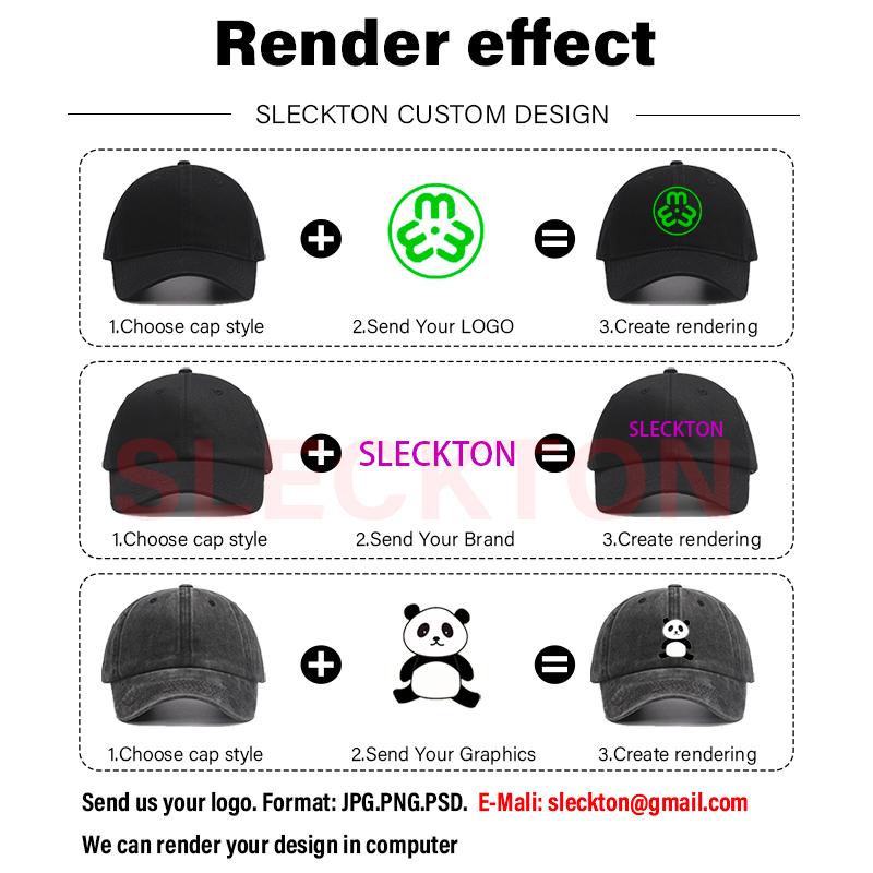 SLECKTON Custom Hat Logo Embro - Embroidery Design Logo recension och pris