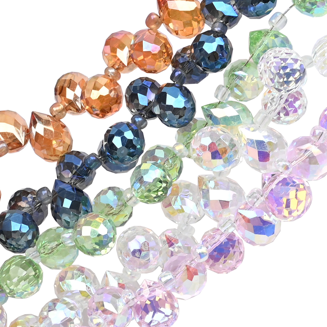 10*8mm Czech Crystal Waterdrop - Embroidery Glass Beads recension och pris
