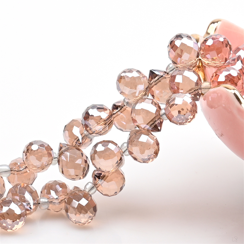 10*8mm Czech Crystal Waterdrop - Embroidery Glass Beads recension och pris