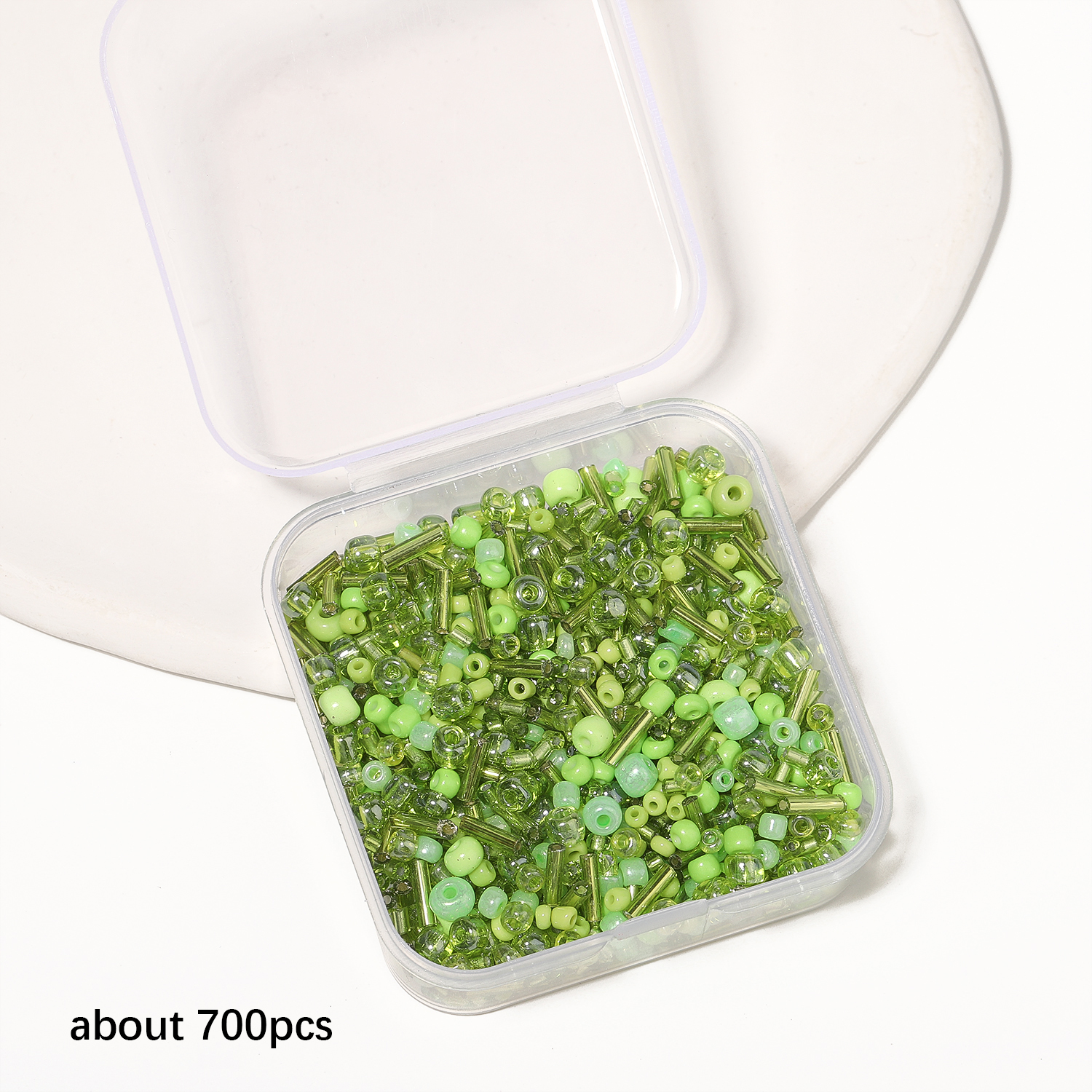 700Pcs/box Green Japanese Seed - Embroidery Glass Beads recension och pris