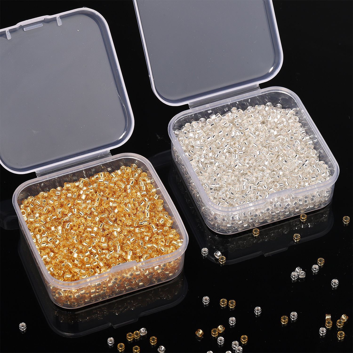 2.5mm Seed Beads Boxed Tibetan - Embroidery Glass Beads recension och pris