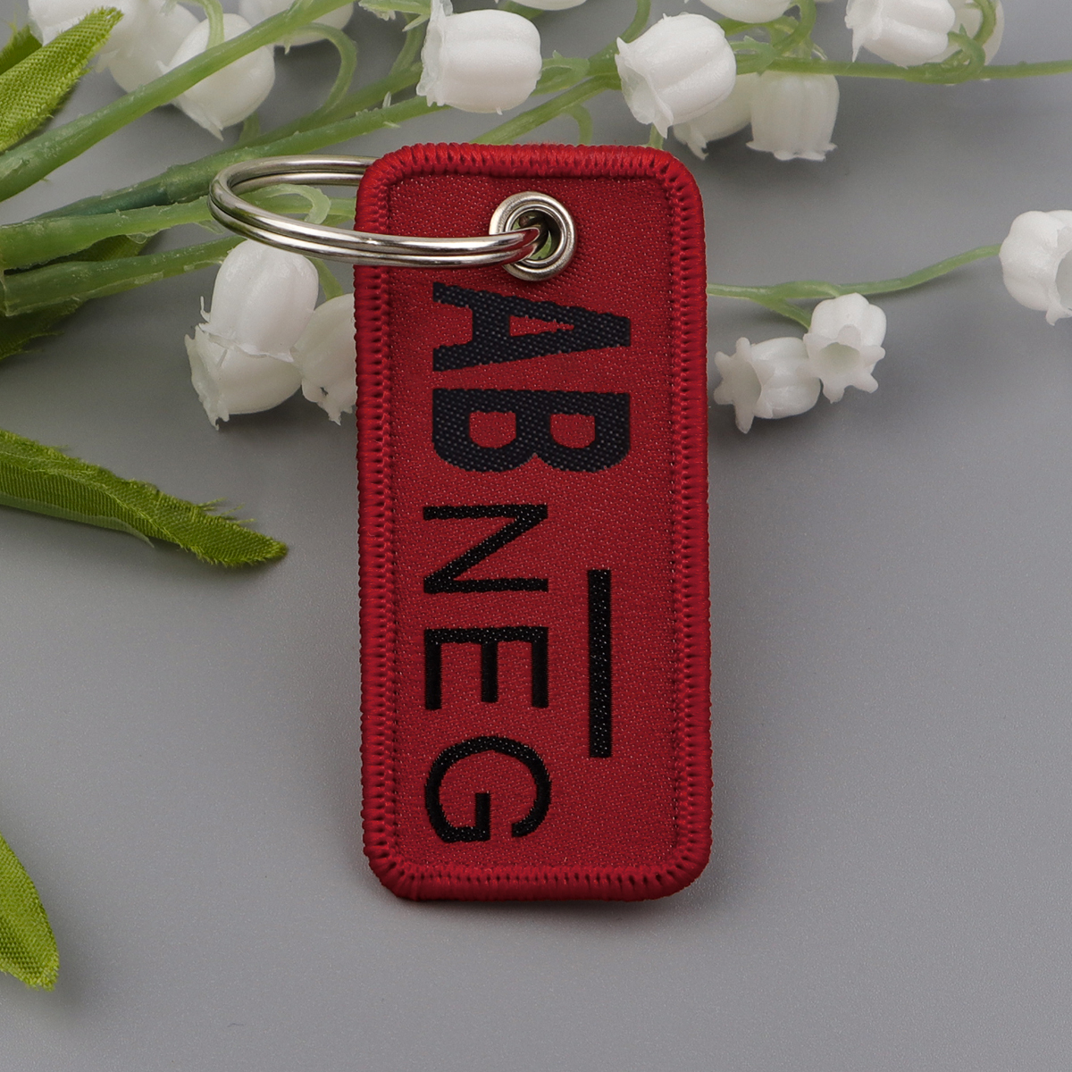 Blood Type Embroidery Key Fobs - Embroidery Fonts recension och pris