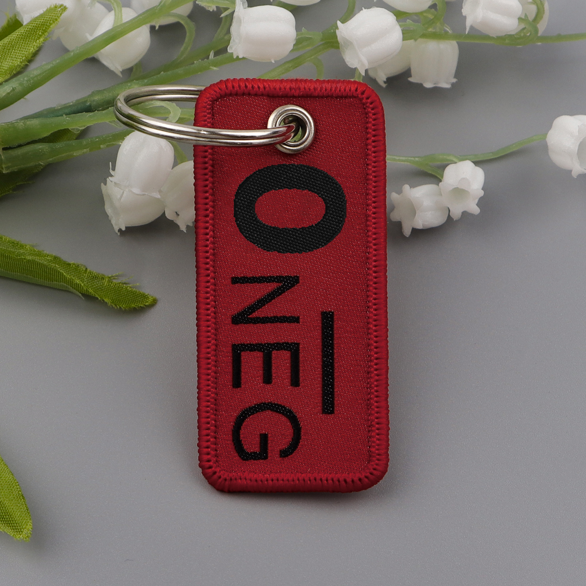 Blood Type Embroidery Key Fobs - Embroidery Fonts recension och pris