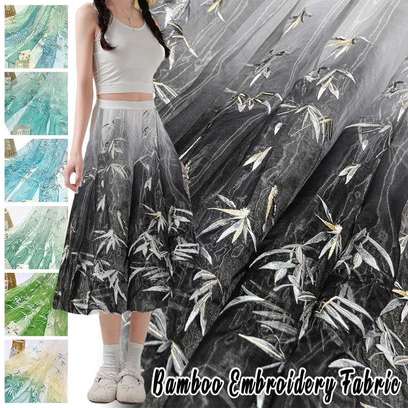 Bamboo Embroidered Organza Fab - Embroidery Horse recension och pris