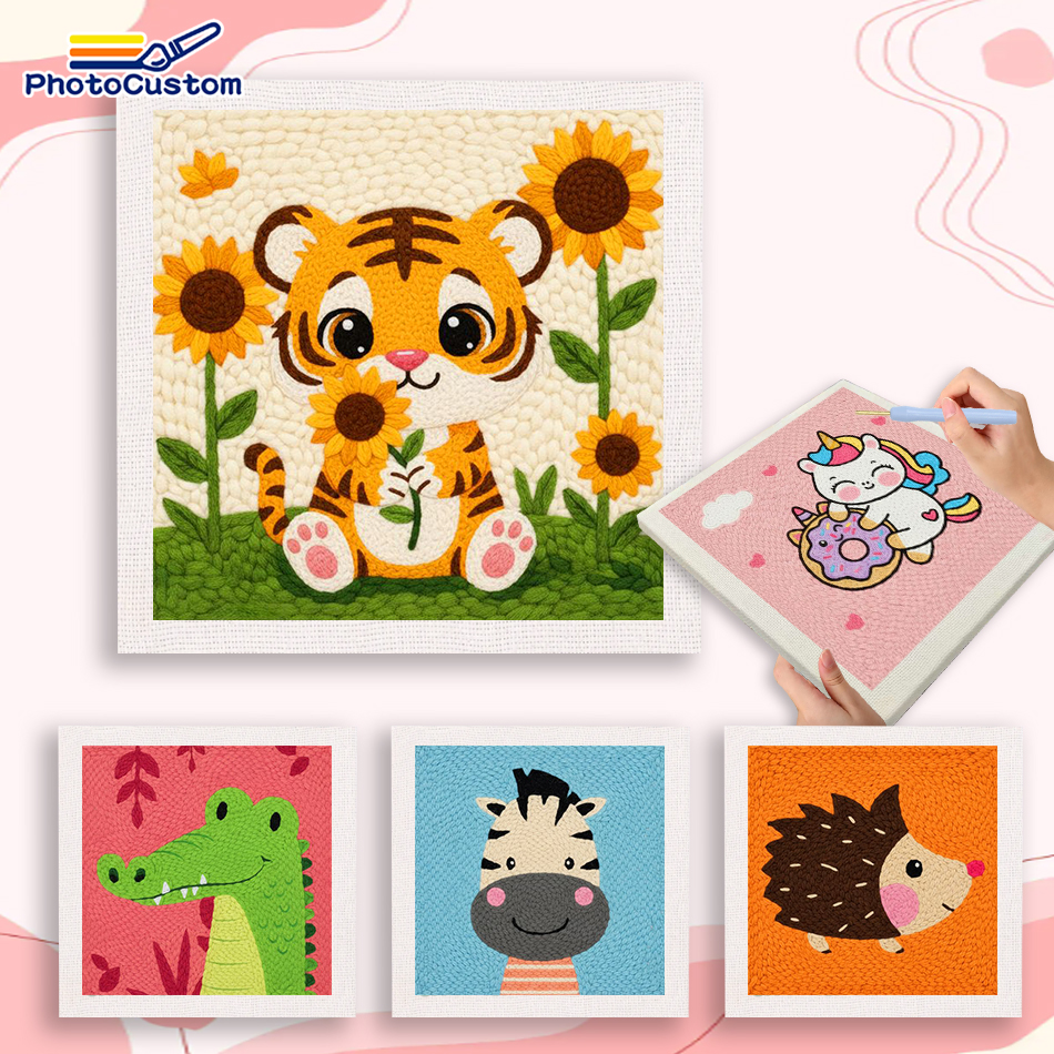 PhotoCustom Hedgehog Diy Needl - Embroidery Ideas For Bags recension och pris