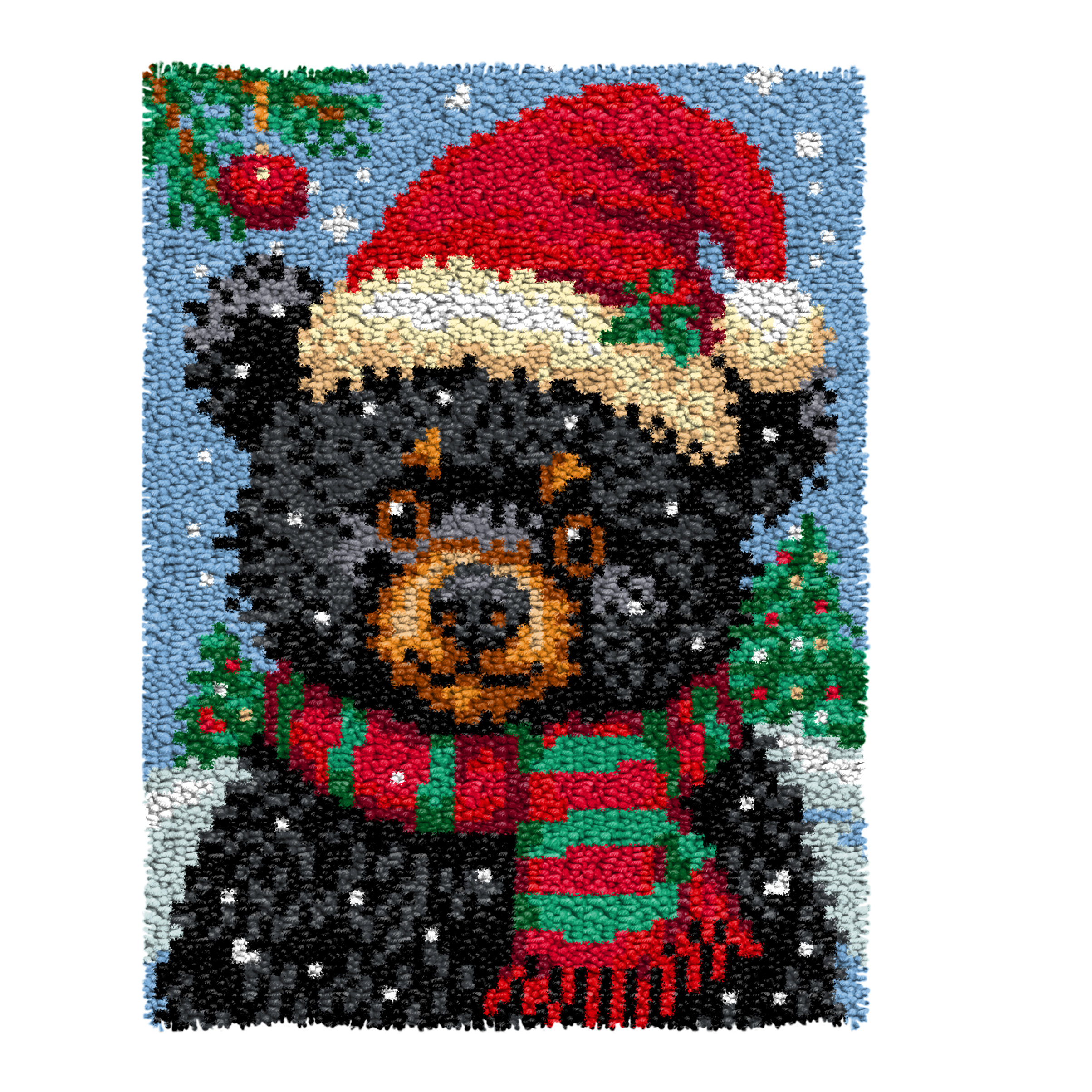 Animal Series Carpet Embroider - Printed Embroidery Kit recension och pris