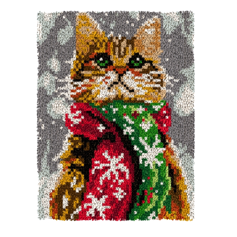 Animal Series Carpet Embroider - Printed Embroidery Kit recension och pris