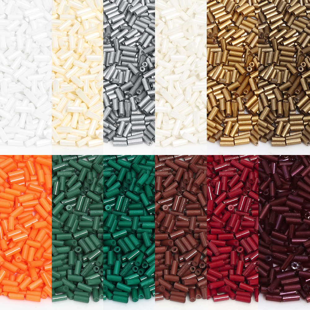 340/1700pcs 4mm Length Tupe Sh - Embroidery Glass Beads recension och pris