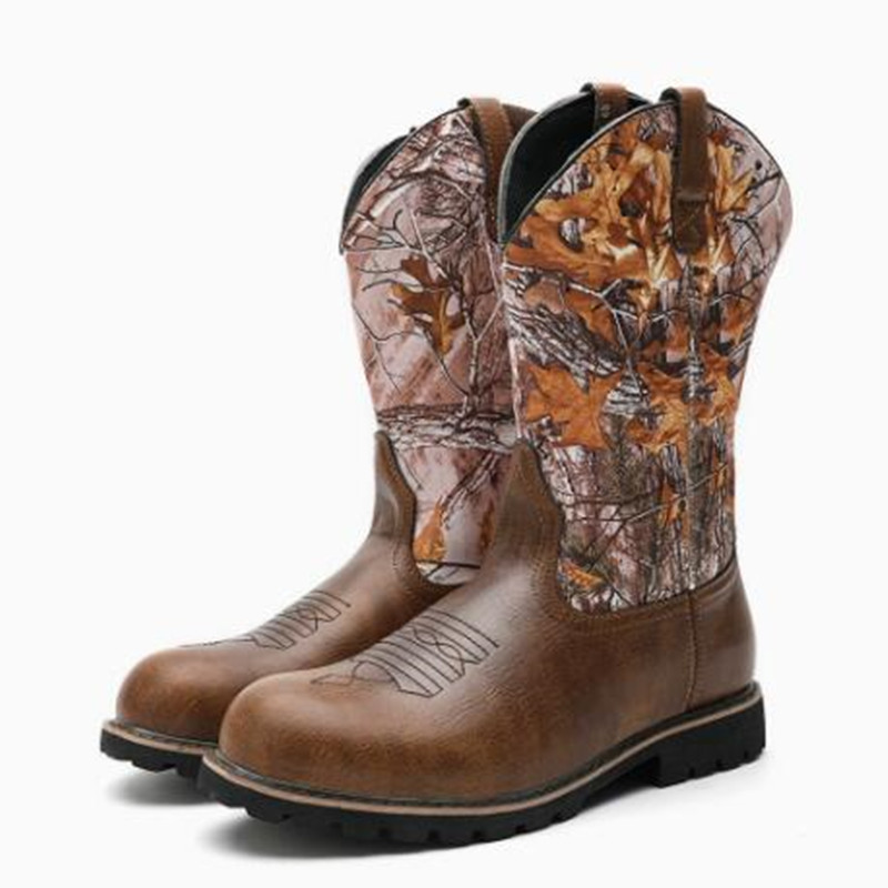Men's Boots Classic Handmade E - Embroidery On Leather recension och pris
